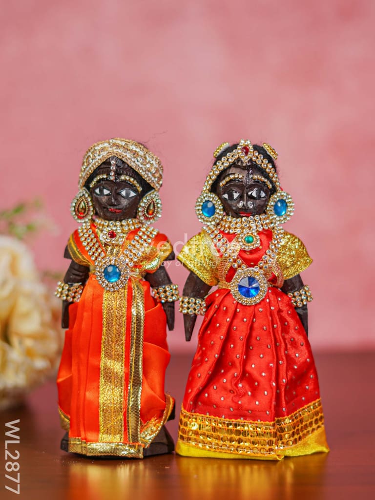 Marapachi Doll - Iyer Style 7 Inch Wl2877 Wedding Essentials