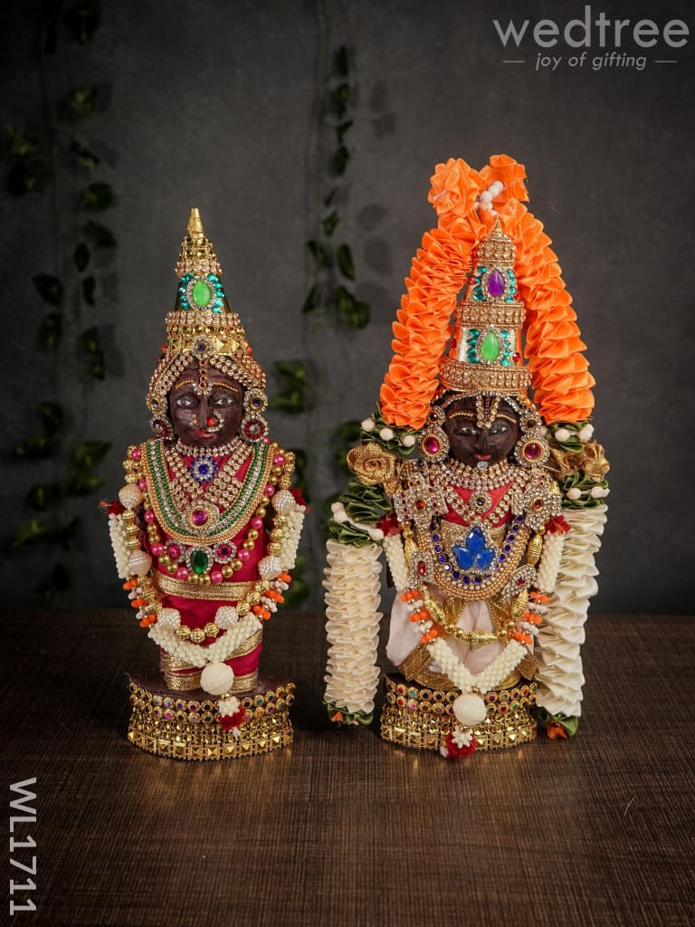 Marapachi Doll - Srinivasa Perumal And Padmavathi Wl1711 Wedding Essentials