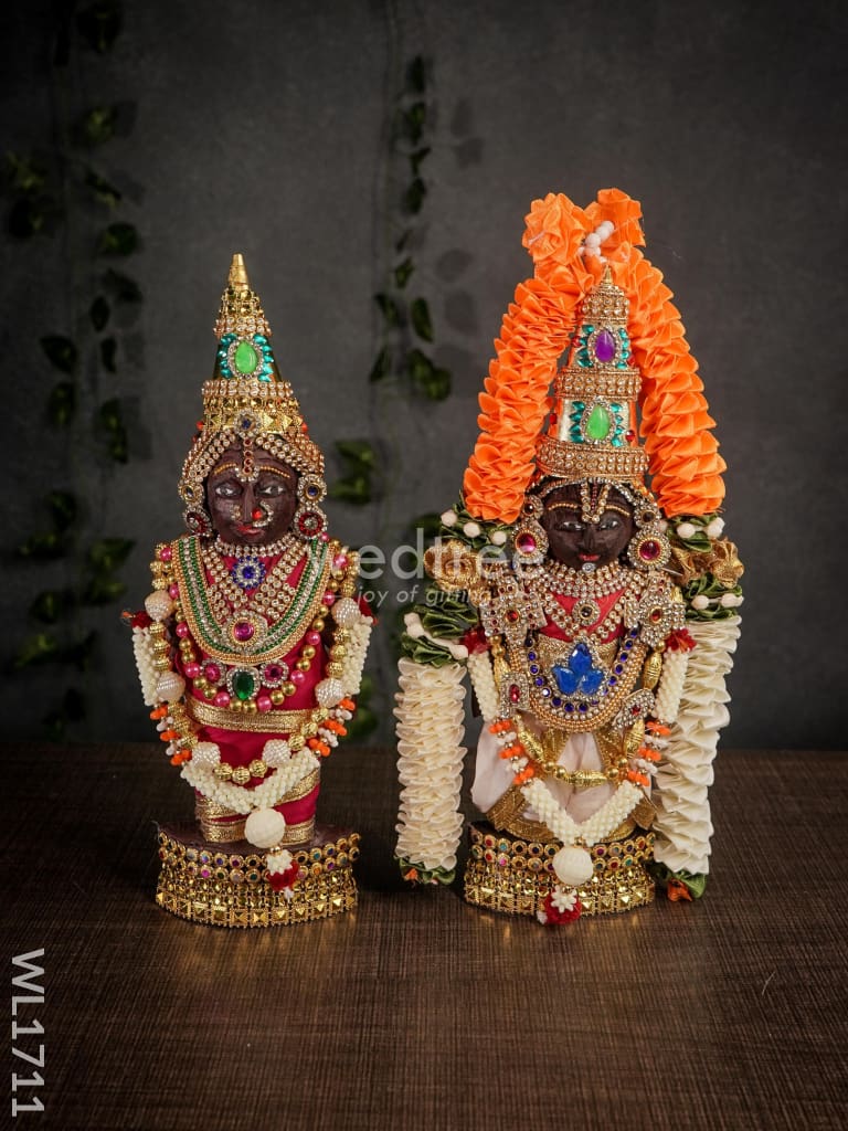 Marapachi Doll - Srinivasa Perumal And Padmavathi Wl1711 Wedding Essentials