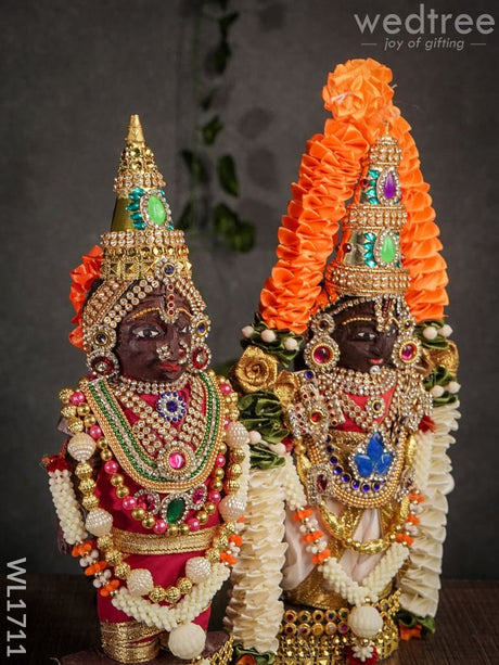 Marapachi Doll - Srinivasa Perumal And Padmavathi Wl1711 Wedding Essentials