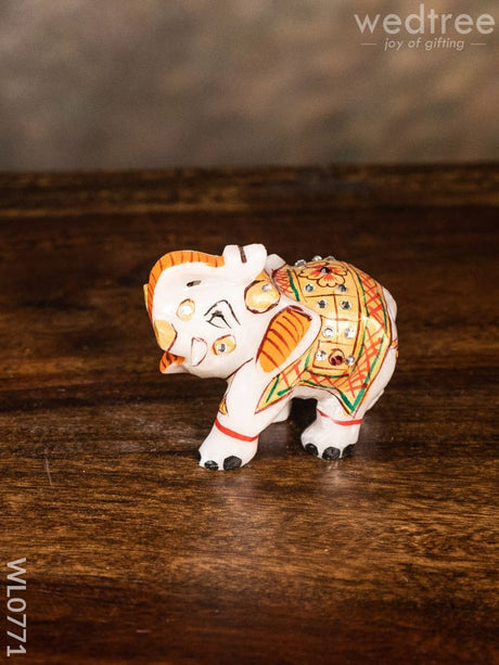 Marble Elephant 2 Inch - Wl0771 Decor