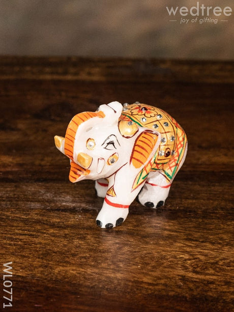 Marble Elephant 2 Inch - Wl0771 Decor