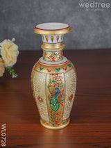 Marble Flower Vase 9 Inch - Wl0728 Decor