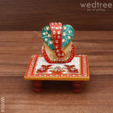 Marble Mouse Ganesh Chowki Divine Return Gifts