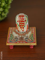 Marble Ganesha Chowki - W0014 Divine Return Gifts