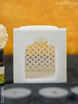 Marble Jali Aroma Oil Burner Box - Wl4182 Aromatics