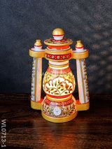 Marble Lantern 8 Inch - Wl0713 Decor