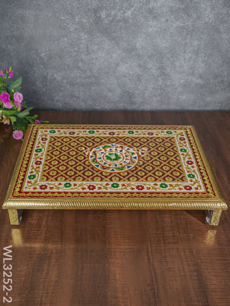 Meenakari Manai - 21X15 Wl3252-2 Others