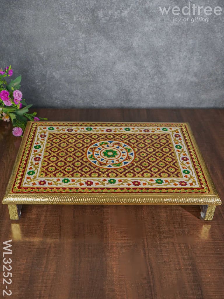 Meenakari Manai - 21X15 Wl3252-2 Others