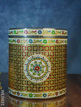 Meenakari Dabba 12 Inch - Wl0431 Containers