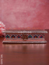 Meenakari Dry Fruit Box - Copper Finish Wl3600