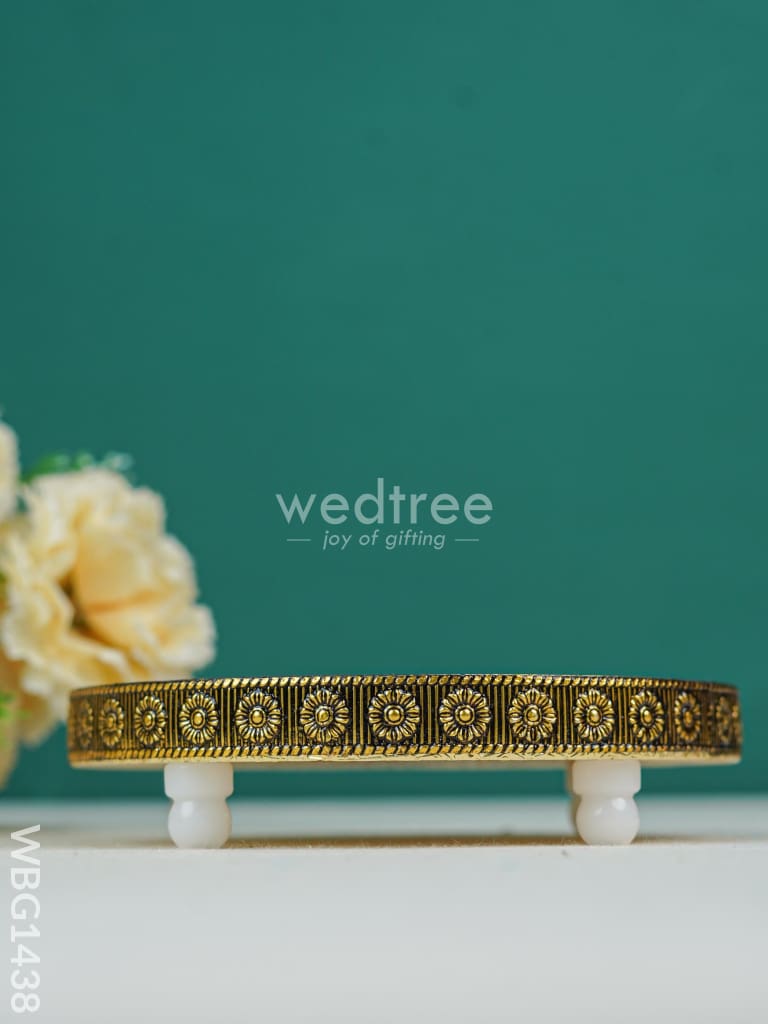 Meenakari Golden Manai - Wbg1438 Rg