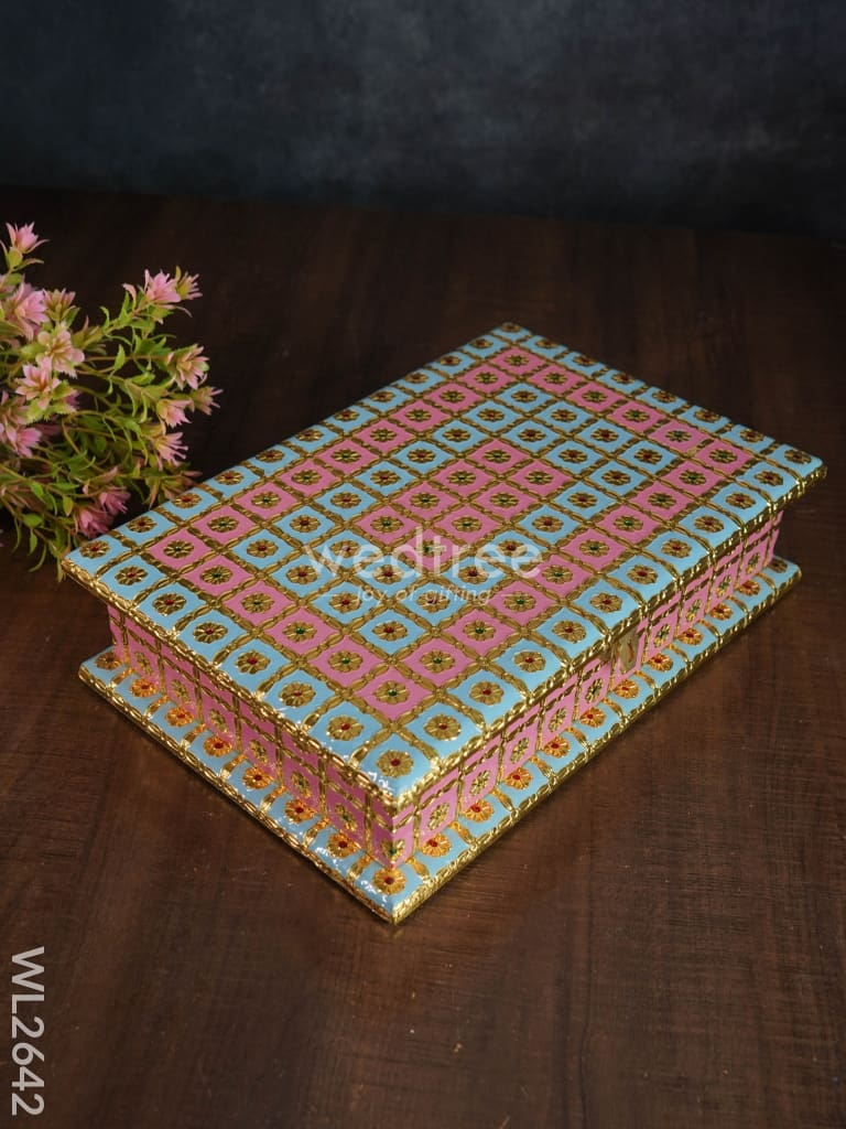 Meenakari Jewelry Box - Wl2642 Others