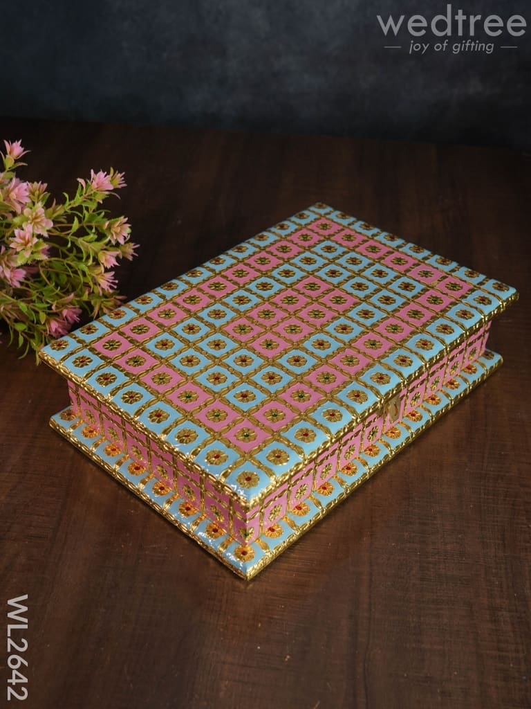 Meenakari Jewelry Box - Wl2642 Others