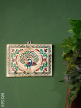 Meenakari - Key Hanger With Peacock Design W2569 Hangers