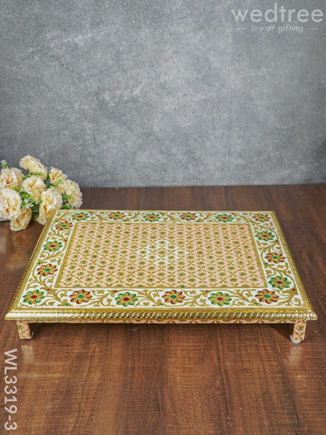 Meenakari Manai - 21 X 15 Inch Wl3319-3