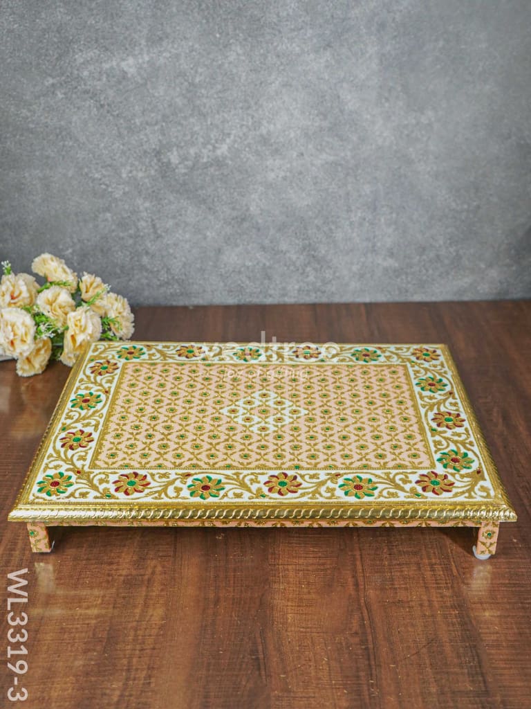 Meenakari Manai - 21 X 15 Inch Wl3319-3