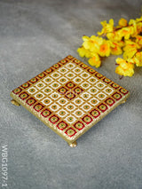 Meenakari Manai - 8X8 Inch Wbg1097