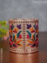 Pen Stand With Floral Design - Wbg1115