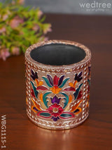 Pen Stand With Floral Design - Wbg1115