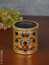 Pen Stand With Floral Design - Wbg1115