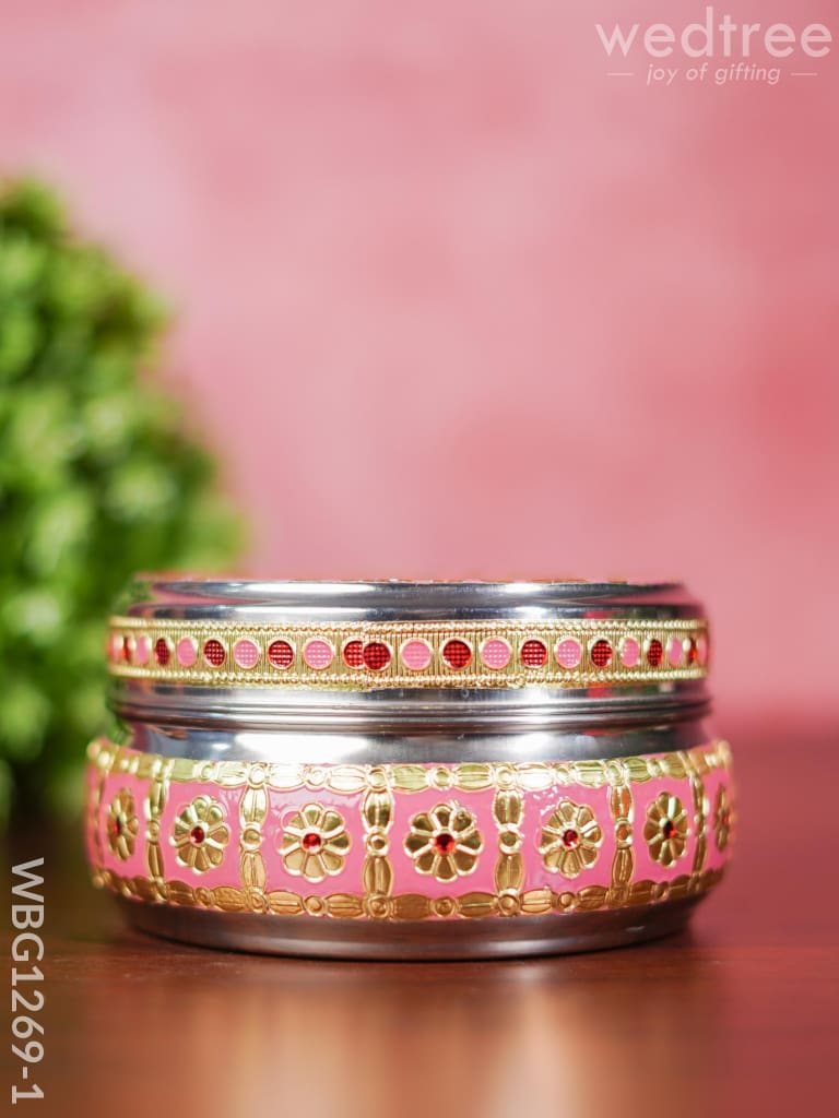 Meenakari Poori Box - Wbg1269 Utensils