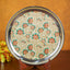 Meenakari Floral Round Plate - Wbg1374 Trays & Plates Rg