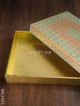 Meenakari Saree Box - Wl2451 Wedding Essentials