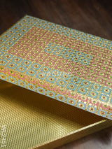 Meenakari Saree Box - Wl2451 Wedding Essentials