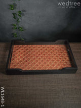 Meenakari Wooden - Rectange Tray (15X9) Wl1648 1 Trays & Plates