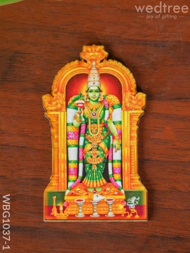 Meenakshi Fridge Magnet - Wbg1037-1