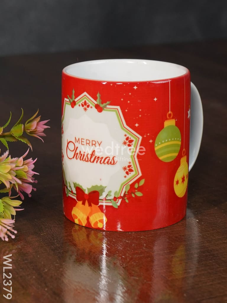 Merry Christmas Printed White Mug - Wl2379 Ceramics