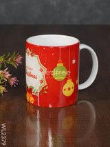 Merry Christmas Printed White Mug - Wl2379 Ceramics