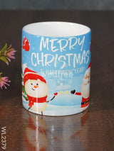 Merry Christmas Printed White Mug - Wl2379 Ceramics