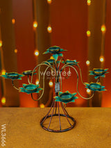 Metal 9 Lotus Candle Holder With Stand - Wl3666 Decor Utility