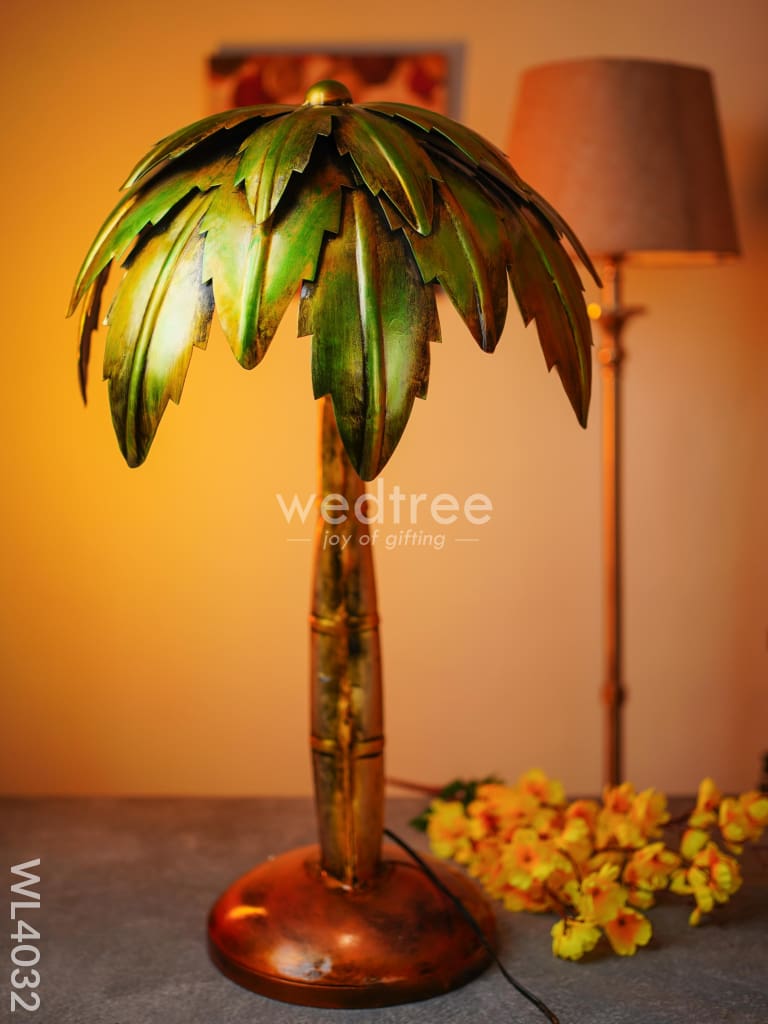 Metal Coconut Tree - Wl4032 Decor Showpiece