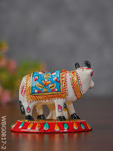 Metal Meenakari Cow & Calf - Wbg0817-2 Home Decors