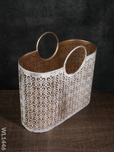 Metal Décor Basket -Small - Wl1446 Decor Utility