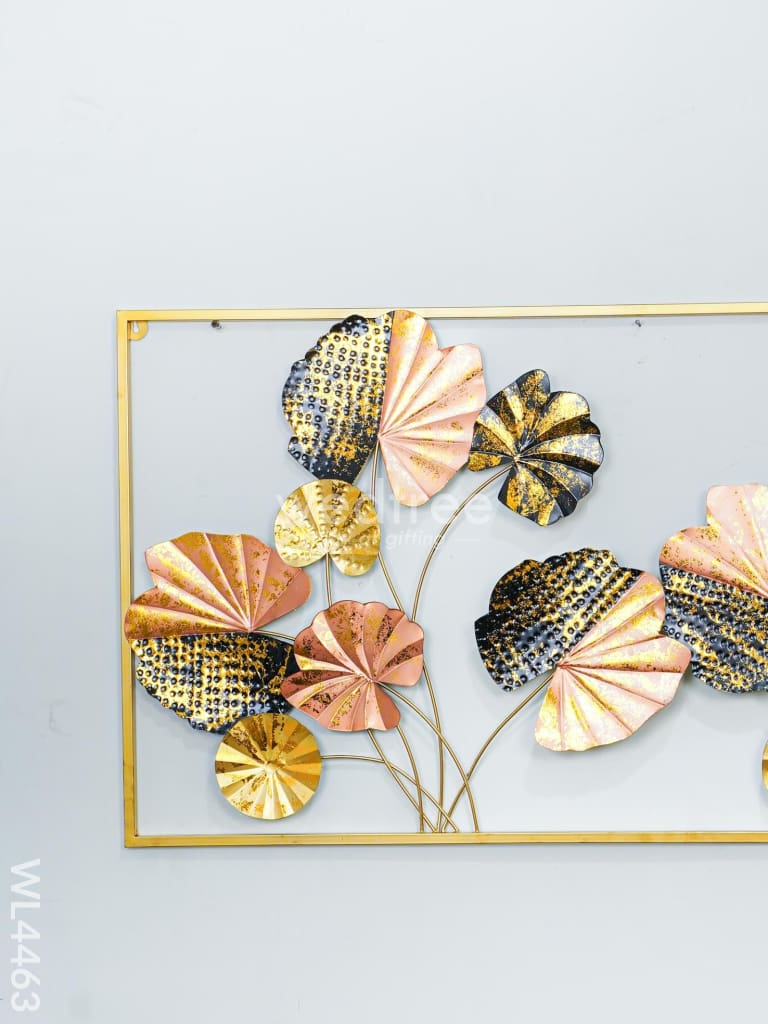 Metal Decor Leaves Wall Hanging - Wl4463