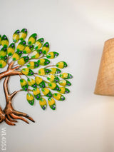 Metal Decor Tree With Leaves - Wl4053 Showpiece