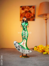 Metal Decor Women Musicians - Set Of 3 Wl4030 Showpiece