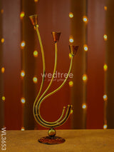 Metal Decorative Candle Holder - Wl3653 Decor Utility