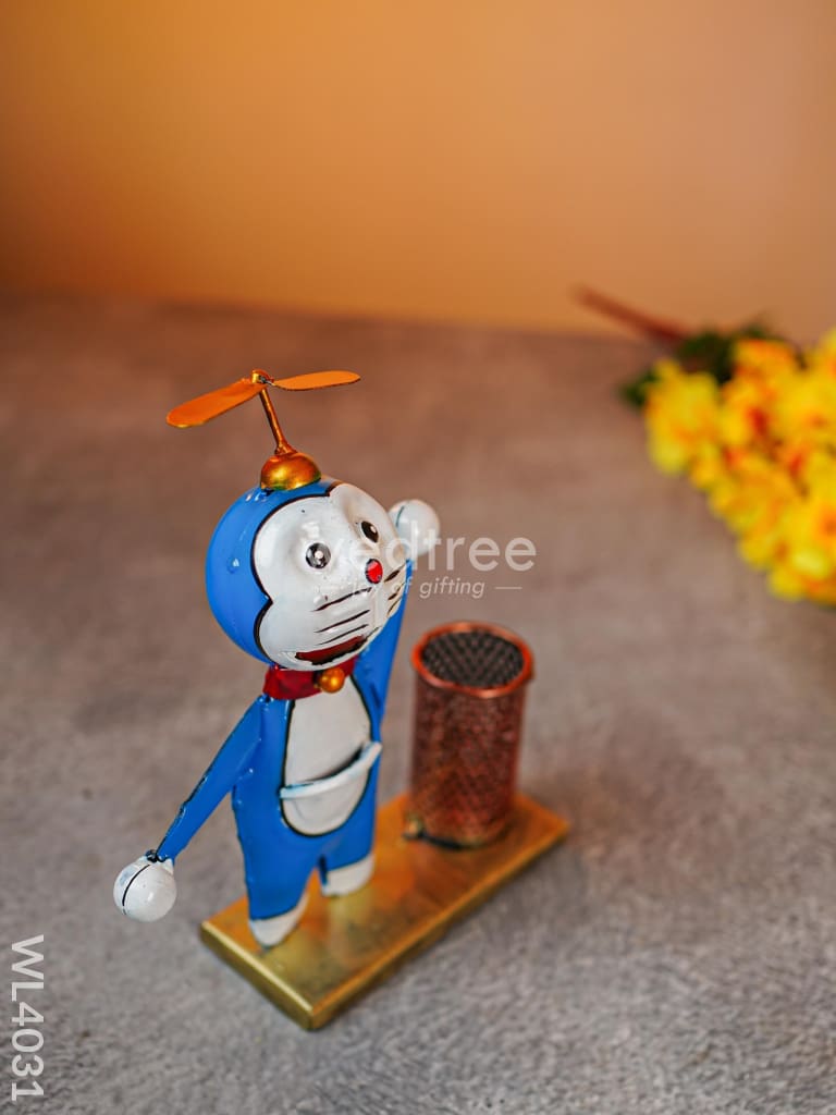 Metal Doraemon Penstand - Wl4031 Decor Showpiece