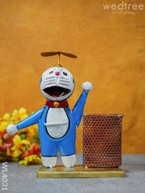 Metal Doraemon Penstand - Wl4031 Decor Showpiece