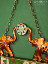 Metal Elephant Wall Hanging Key Hanger - Wl3790 Decor Utility