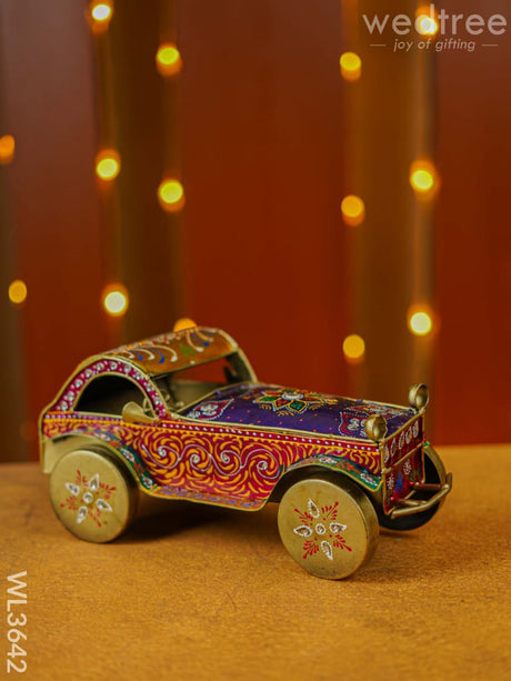 Metal Handpainted Car - Wl3642 Decor Showpiece