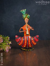 Metal Handpainted Musicians - Set Of 3 Wl2927 Decor Showpiece