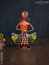 Metal Handpainted Musicians - Set Of 3 Wl2927 Decor Showpiece