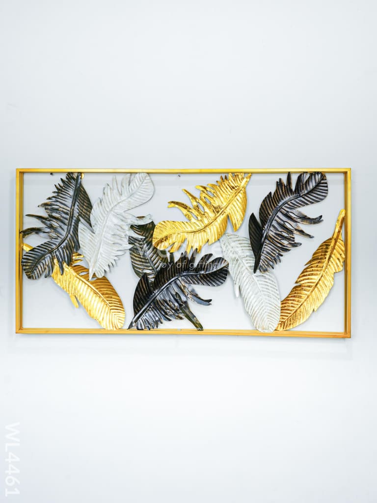 Metal Leaf Wall Hanging Decor - Wl4461