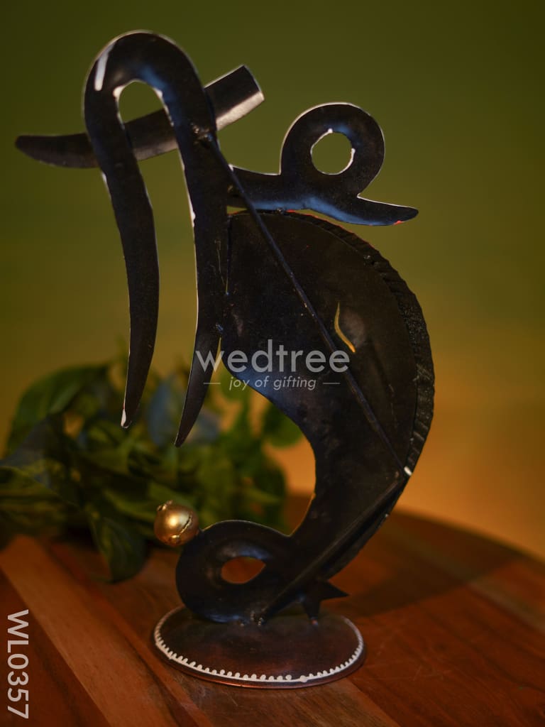 Metal Shri Ganesha Decor - Wl0357 Showpiece